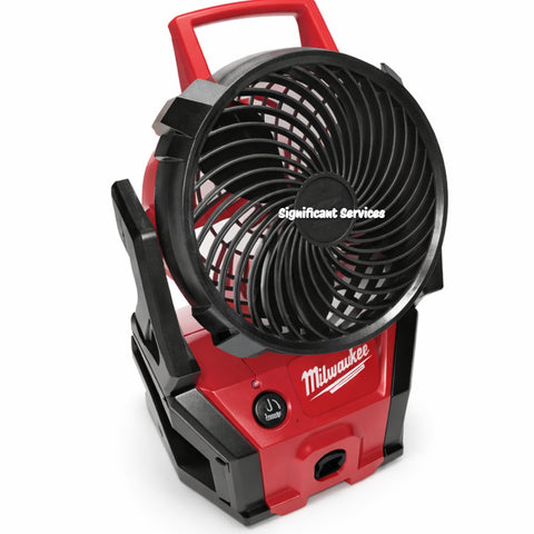 M18 0818-20 18-Volt Lithium-Ion Brushless Cordless PACKOUT Jobsite Fan Tool-Only