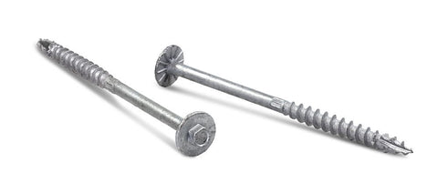 Simpson Strong-Tie SDWH27600GMB Timber-HEX HDG Screw 0.276" x 6" 3/8 Hex 150-Qty