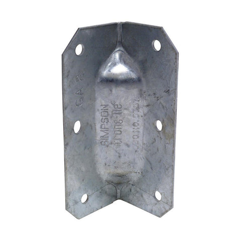 Simpson Strong-Tie GA2 Gusset Angle 18 Gauge Galvanized Steel Connector
