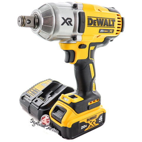 DEWALT DCF897 20V MAX XR Brushless Li-Ion 3/4" High Torque Impact Wrench 4.0 AH Kit