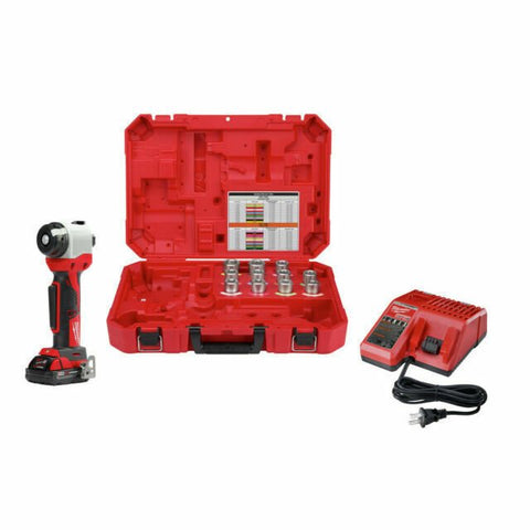 Milwaukee M18 18-Volt Lithium-Ion Cordless Cable Stripper Kit for Al...
