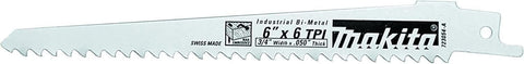 Makita 723055-A-25 9-Inch 6-TPI Wood Cutting Reciprocating Saw Blade 25pk