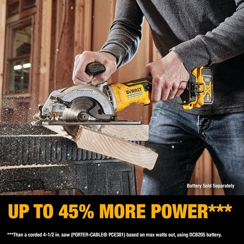DEWALT DCS571B ATOMIC 20V MAX 4-1/2" Li-Ion Brushless Cordless Circular Saw New