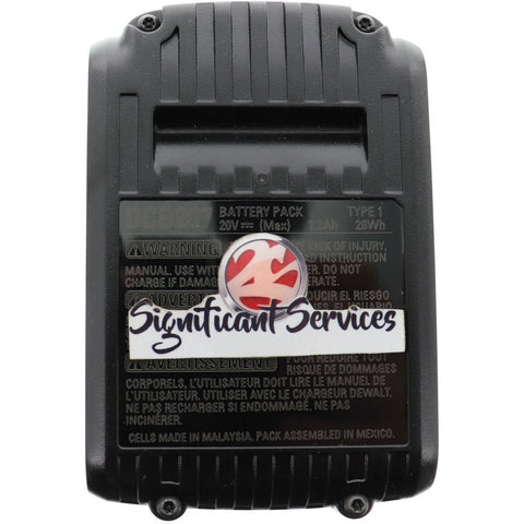 New Dewalt DCB207 20V 20Volts Max Lithium Ion Li-Ion Batteries