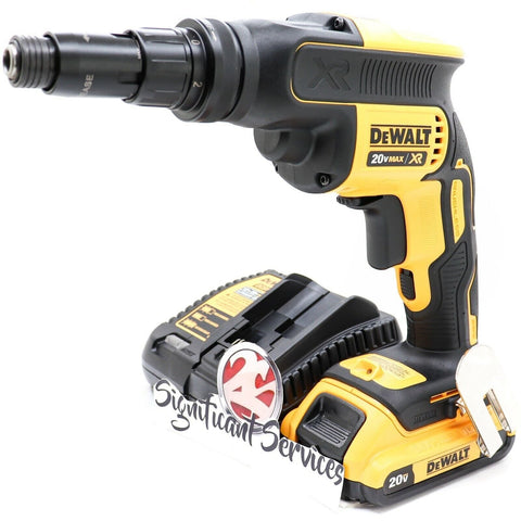 New DeWALT DCF622B 20V MAX XR Cordless 2.0 Ah Versa-Clutch Torque Screwgun Kit