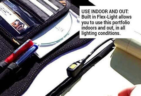 DEWALT DG5142 Pro Contractor's Business Portfolio Flex-Light Calculator...