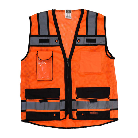 Radians SV65-2ZOM-XL Industrial Safety Vest, Orange, X-Large