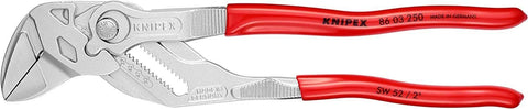 Knipex 8603250 10" Long 2" Capacity Pliers Wrench Chrome German Steel