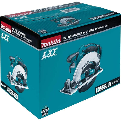 New Makita XSS02Z 18V LXT Lithium-Ion Cordless 6-1/2" Circular Saw New in Box