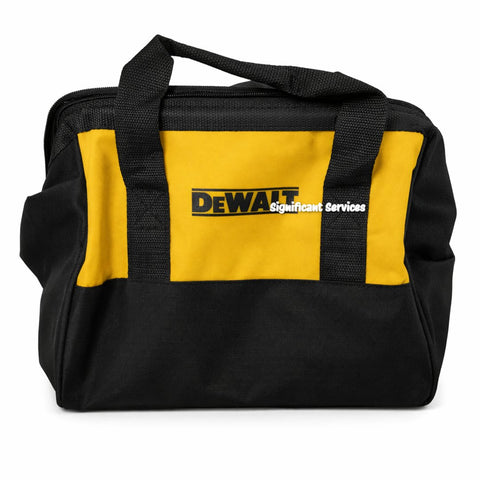 DEWALT 15" Heavy Duty 20V 12V Nylon Zipper Closure Contractor Tool Bag Five Pack