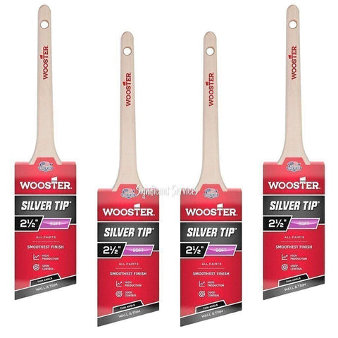 Wooster Brush Company 5224-2 Silver Tip Thin Angle Sash 2 Inch 2 Pack