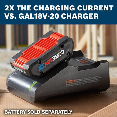 BOSCH GAL18V-40 18V Lithium-Ion Fast Battery Charger