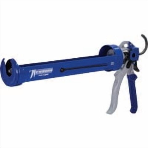 Newborn 255 Super Smooth Rod Revolving Frame Caulking Gun, 1/4 Gallon Cartridge, 18:1 Thrust Ratio