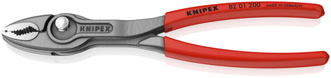 Knipex 82 01 200 8" Twin Grip Adjustable Twingrip Slip Joint Pliers 8-Inch