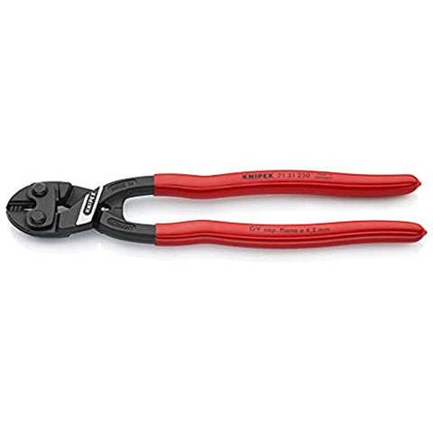 KNIPEX 7131250 CoBolt 10in Compact Bolt Cutter Notched Blade Hardened Steel