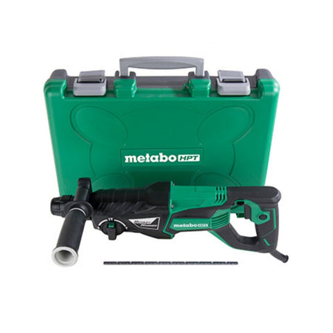 Metabo HPT DH26PF 1-In SDS Plus Corded Rotary Hammer Drill 7.5 Amp Carry Case