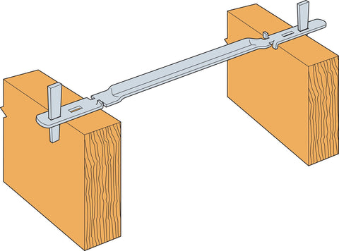 Simpson Strong-Tie Galvanized WT8 Wedge Tie 2X formboard 8" Wall Thickness 250ct