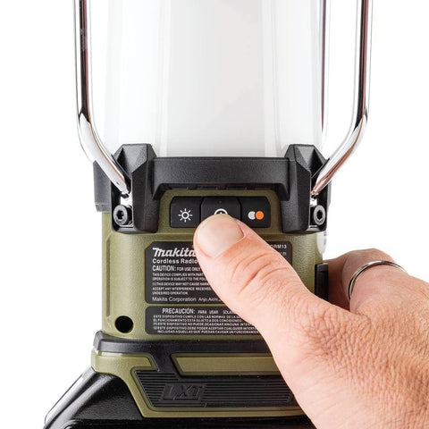 Makita ADRM13 Outdoor Adventure™ 18V LXT® Bluetooth® Radio and L.E.D. Lantern