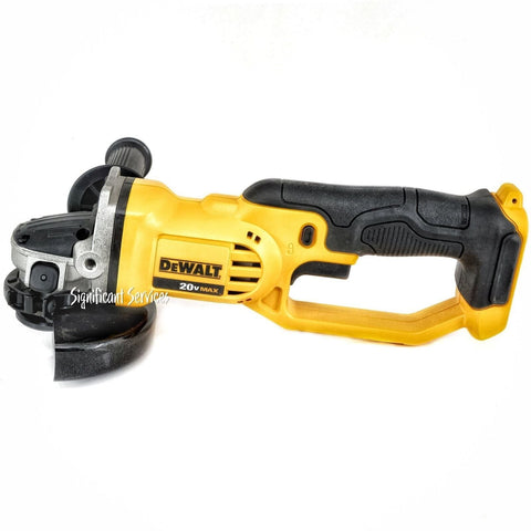 New DeWALT DCG412B 20V MAX Li-Ion 4 1/2" Cordless Battery Angle Grinder