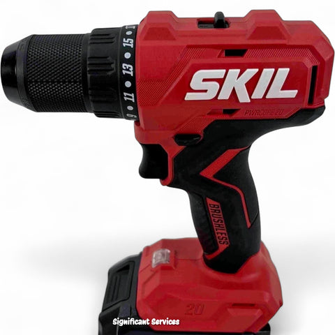 SKIL PWRCORE 20 1/4" Hex Brushless Cordless Drill Driver 20V Li-Ion ID6720B-00