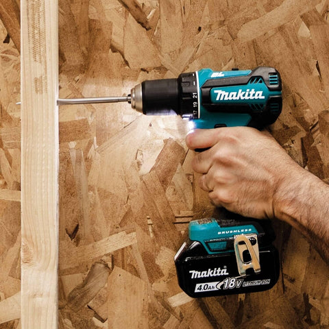 Makita XFD13SM1 18V LXT® Lithium-Ion Brushless Cordless 1/2" Driver-Drill Kit...