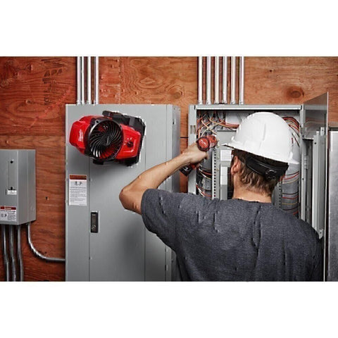 Milwaukee 0820-20 M12 12V Cordless Mounting Fan 400 CFM 14 MPH Tool Only