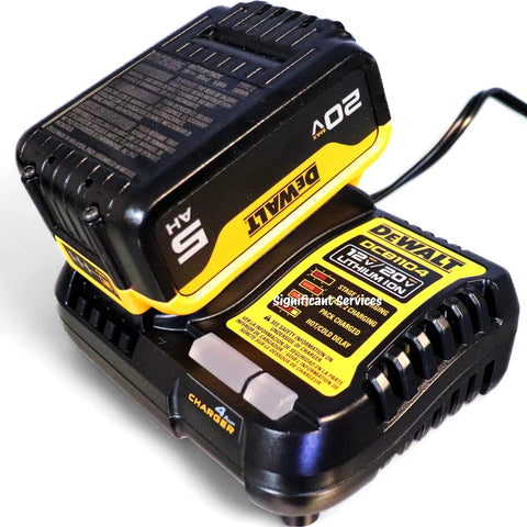 DEWALT DCB205-2C 20V MAX Lithium-Ion Battery 2-Pack Charger 5.0 Ah Starter Kit