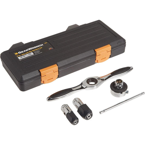 GEARWRENCH 5 Pc. Ratcheting Tap and Die Drive Tool Set - 3880