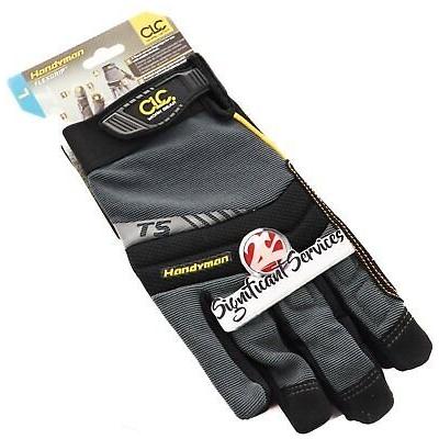 CLC 125L Handyman Flex Grip Work Gloves, Shrink Resistant, Improved Large