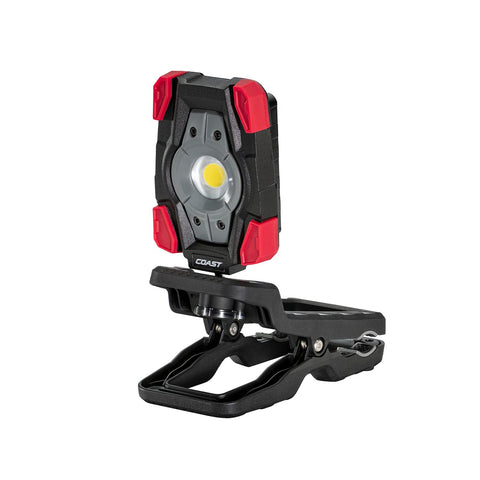 Coast CL20R 1750 Lumen Rechargeable Dual Power Rotating LED Magnetic Clamp Light