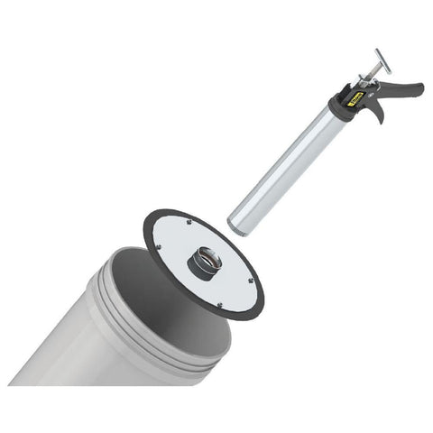 Albion Engineering 504-G01 Threaded Follow Plate for 2 Gallon Pail