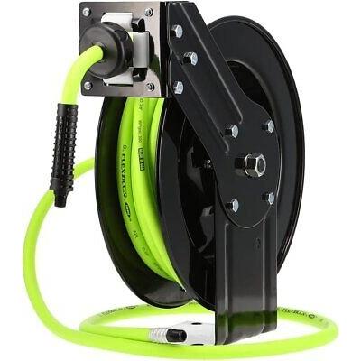 Flexzilla L8603FZ Open Face Retractable Air Hose Reel, 3/8 in. x 25 ft