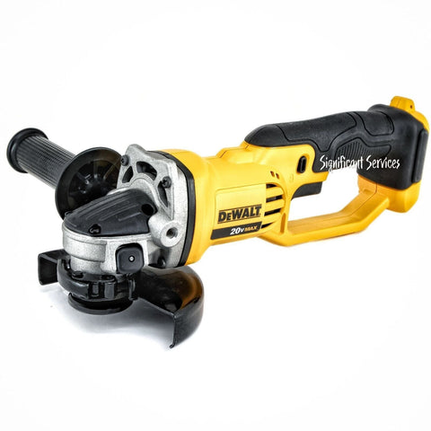 New DeWALT DCG412B 20V MAX Li-Ion 4 1/2" Cordless Battery Angle Grinder