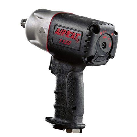AIRCAT 1150 1/2" Pneumatic Impact Wrench 900 ft-lb Max Torque Composite Body