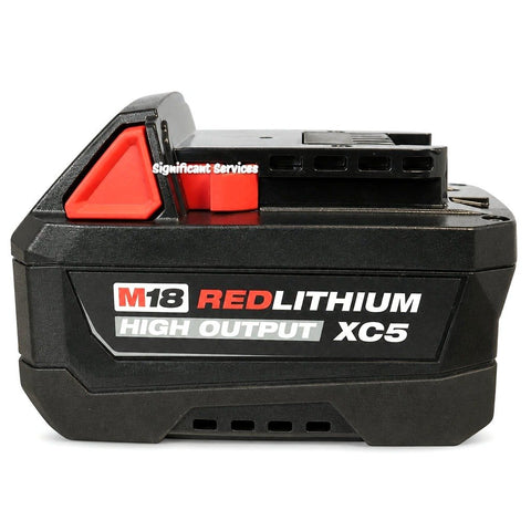 Milwaukee M18 REDLITHIUM Li-Ion HIGH OUTPUT XC5 Battery Pack