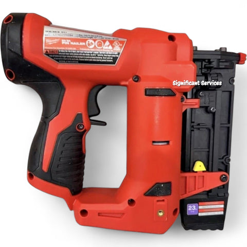 Milwaukee 2540-20 M12 12V 23 Gauge Compact Cordless Pin Nailer Bare Tool