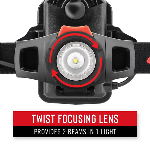 Coast 19284 Pure Beam Focusing Headlamp Optic HL7 LED Flashlight