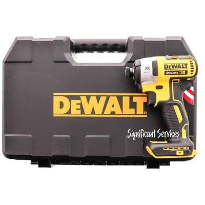 DeWALT DCF887 20V Li-Ion 3 Speed XR Brushless 1/4" Impact Driver Hard Carry Case