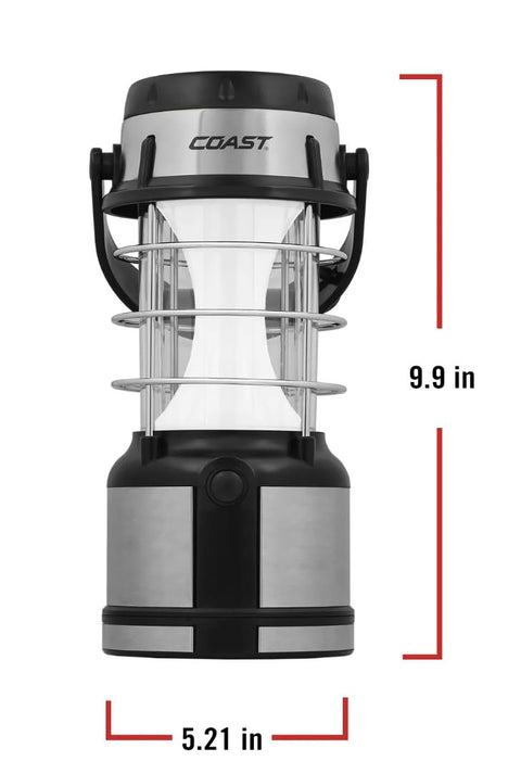 Coast 20324 Portable Gray 15 m Beam 460 Lumens Emergency Area Light Lantern