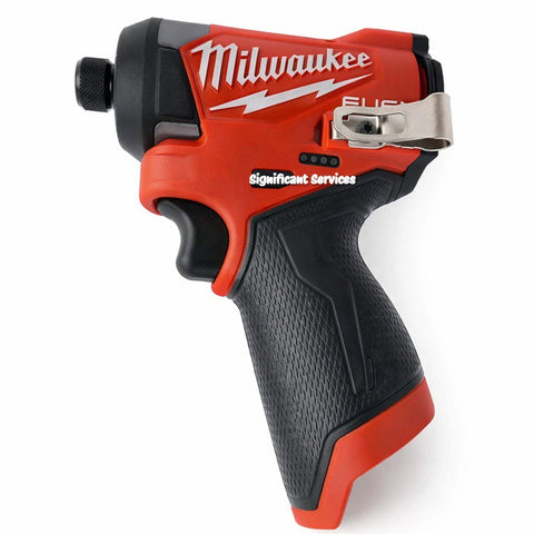 Milwaukee 3453-20 M12 FUEL 1/4" Hex Brushless Cordless Impact Driver 12V 4-Mode