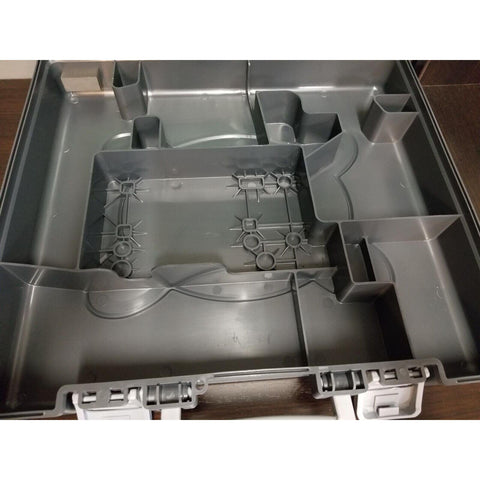 METABO HPT HARD CASE FOR TOOLS, FITS DRILL & IMPACT W/CHAGER 18X16X4" - NEW