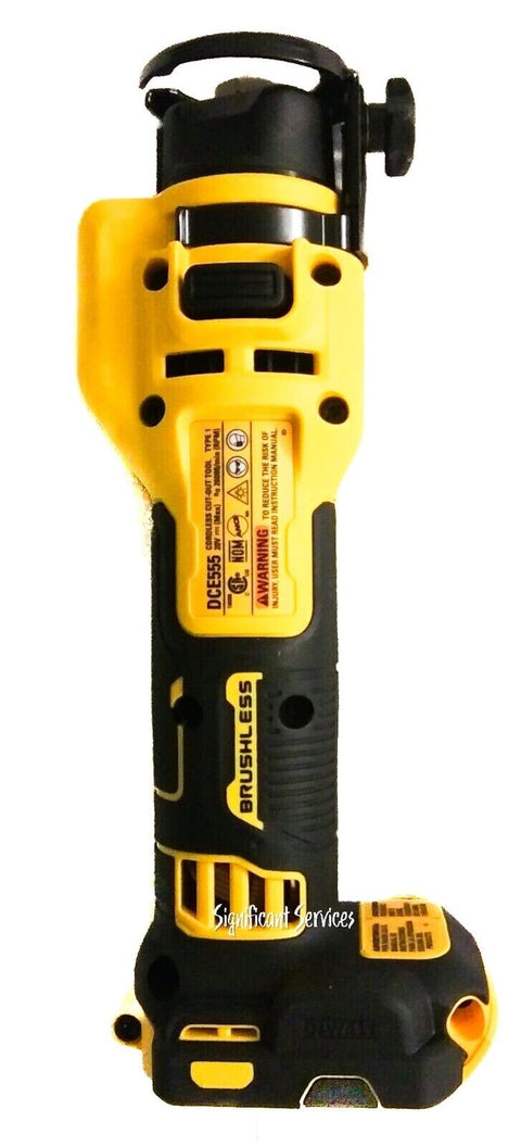 DeWalt DCE555B 20V MAX Li-Ion XR Brushless Compact Drywall Cut-Out Tool Tool...