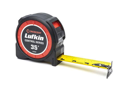 Crescent Lufkin 1-3/16 x 35' Command Control Series Yellow Clad Tape Measure - L1035C