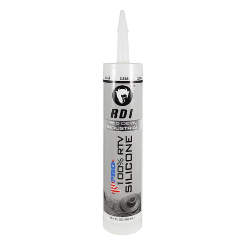 Red Devil 08260I RD PRO Industrial Grade RTV 100% Silicone Weather-Resistant...