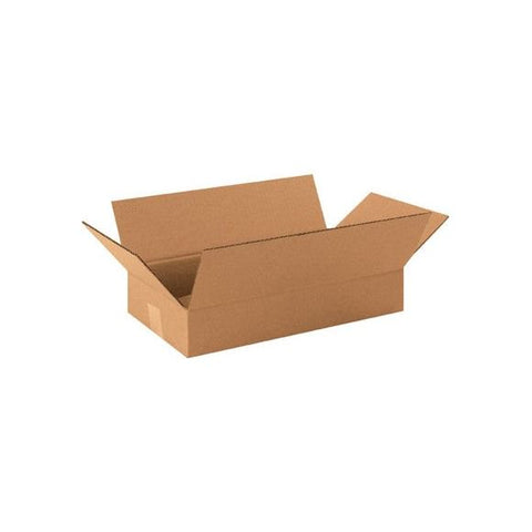 16 x 9 x 3" Long Corrugated Boxes (25 Pack)