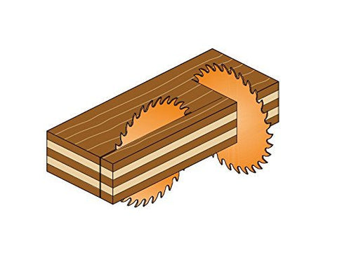 CMT 219.060.08 Industrial Sliding Compound Miter & Radial Saw Blade, 8-1/2-Inch x 60 Teeth 4/30° ATB+1TCG Grind with 5/8-Inch Bore, PTFE Coating