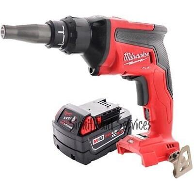Milwaukee 2866-20 M18 Drywall FUEL Brushless Screw Gun 5.0Ah Extended Capacity