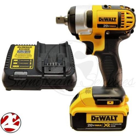 NEW DeWALT DCF880 20V 20 Volt MAX Cordless Drill 1/2" Impact Wrench 4.0 AH Kit