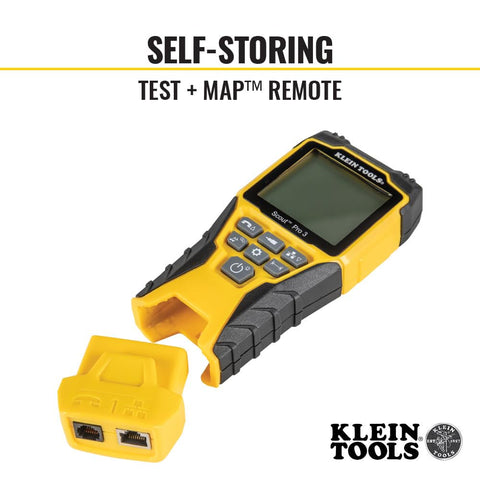 Klein Tools VDV501-851 Cable Tester Kit Scout Pro 3 Ethernet Data Coax Phone