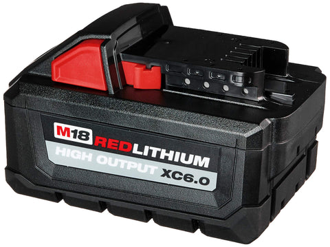 Milwaukee 48-11-1865 M18 18V REDLITHIUM HIGH OUTPUT XC 6.0Ah Li-Ion Battery Pack